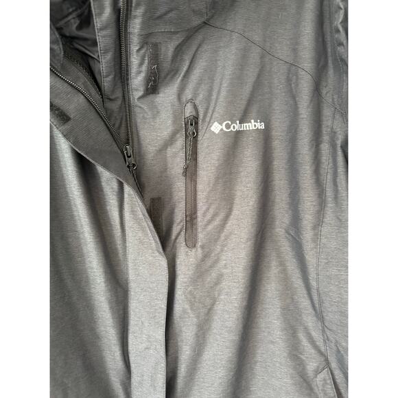 Columbia Interchange Omni-Tech 3-in-1 Jacket – Charcoal Gray – Size 3X Mens VGUC - Picture 8 of 9